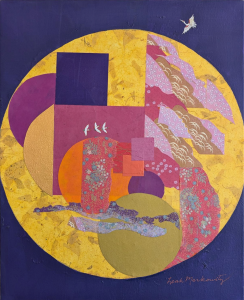 Leah Markowitz Fine Art - Kimono Moon