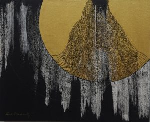 Leah Markowitz Fine Art - 16x20 Ink on Canvas